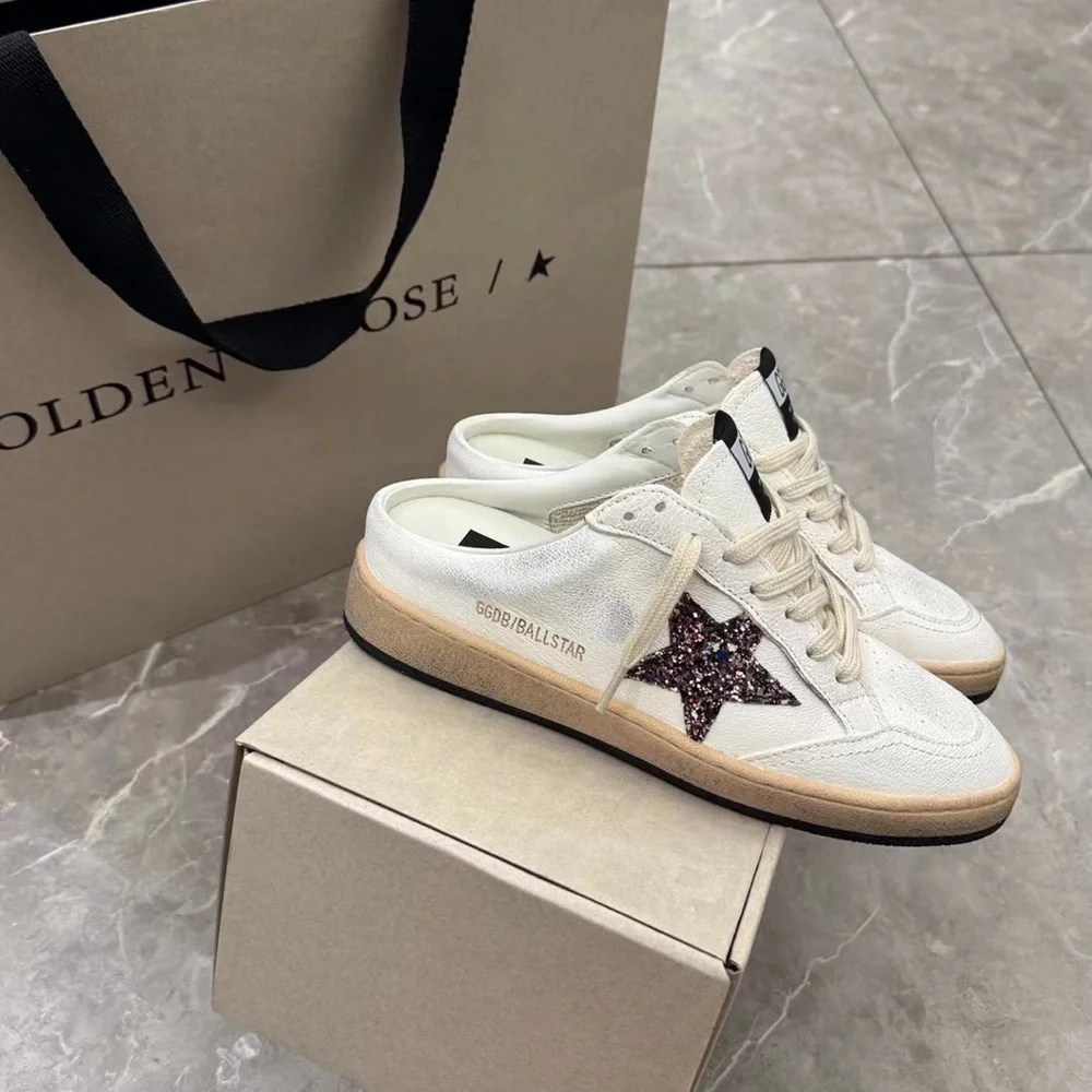 Golden Goose Glitter Star Half-Pack Sneakers - Picture 3 of 7
